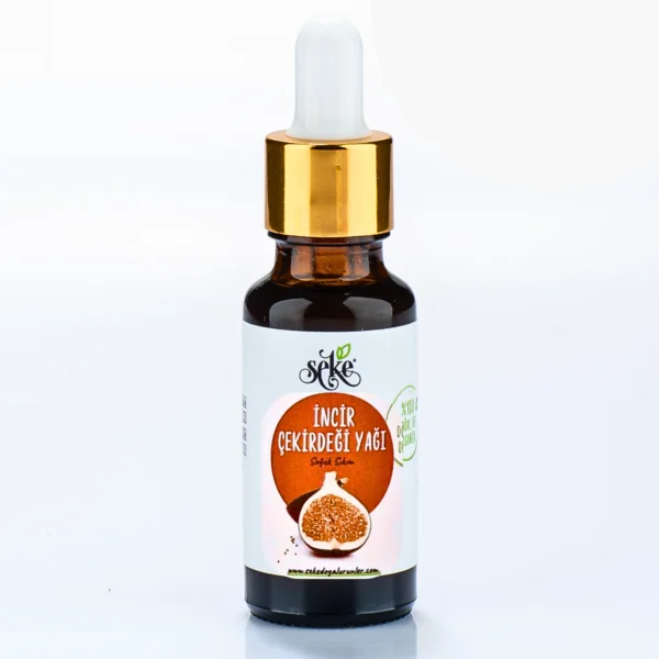 İncir Çekirdeği Yağı Soğuk Sıkım 20 ml