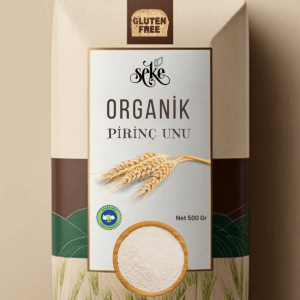 Organik Pirinç Unu 500 Gr
